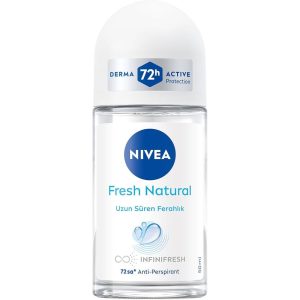 NIVEA Fresh Natural 72h Anti-Perspirant Roll-On for Women 50ml