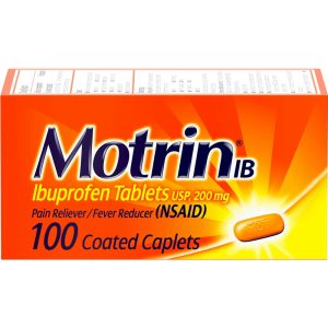 Motrin IB 200Mg Caplets 100Ct
