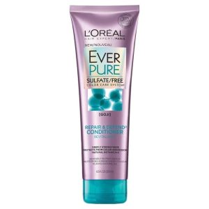 L'Oreal Paris Ever Pure Repair Defend Sulfate Free Conditioner, 8.5 Fl. Oz