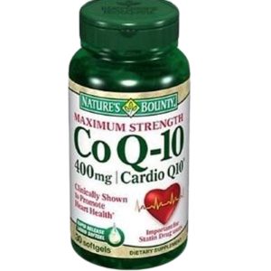 Nature's Bounty CoQ10 400mg, Maximum Strength Heart Health Support, 39 Rapid Release Softgels
