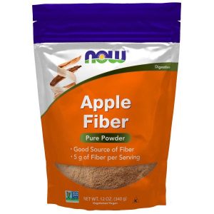 Now Foods Pure Apple Fiber 12 Oz - 5908