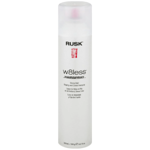 Rusk Designer W8less Strong Hold Hairspray 10 oz