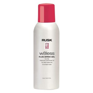 Rusk W8less Spray Gel Shaping and Control Aerosol Gel, Firm Hold 5.3 Oz