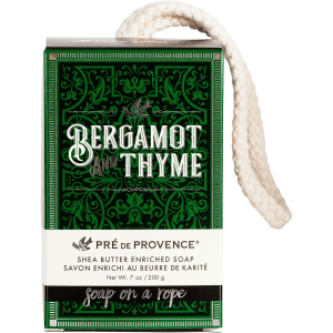 Pre De Provence  Soap On A Rope Bergamot Thyme 7 oz