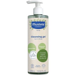Mustela Cleasing Gel Fragrance Free, 10.14 fl oz