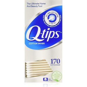 Q Tips Cotton Swabs 170 Ct Box