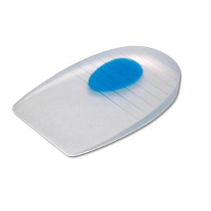 Visco-Gel Medium-Recovery Heel Pad Uncovered Silicone Cushions Small (Pair)