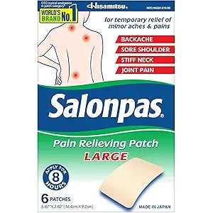 Salonpas Pain Relief Patch Lrg
