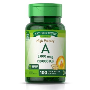 Nature's Truth High Potency Vitamin A 10,000 IU Quick Release Softgels