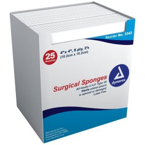 Gauze Sponges  4” X 4” Ply