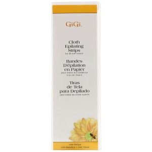 Gigi Large Cloth Epilating Strips 100 Pack