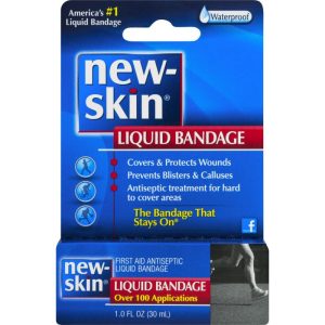 New-Skin First Aid Antiseptic Liquid Bandage, Waterproof 1 Oz