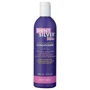 One N' Only Shiny Silver Ultra Color Enhancing Conditioner, 12 Oz