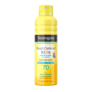 Neutrogena Beach Defense Kids Sunscreen Spray Spf 70, 6.5 Oz