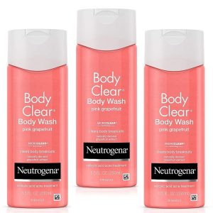 Neutrogena Body Clear Acne Body Wash, Pink Grapefruit, 8.5 fl. oz