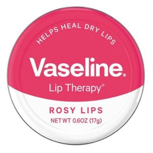 Vaseline Lip Therapy Rosy Lips Tin, 0.6 oz
