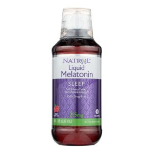 Natrol® Liquid Sleep – 2.5 mg Melatonin – Berry Flavor 8 Fl oz