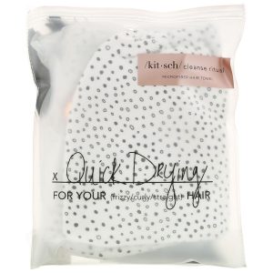 KitSch Drying Hair Towel Micro Dot