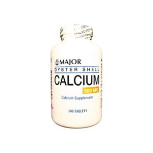 Major Oyster Shell Calcium Supplement 500 Mg Tablet