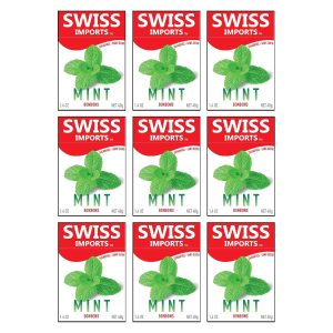 Swiss Imports Mint Sugarfree Candy Bonbons - 1.4oz