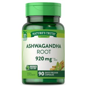 Nature's Truth Quick Release Capsules 920 Mg Ashwagandha Root