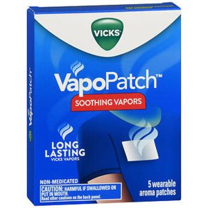 Vicks  VapoPatch  Non  Medicated  Soothing Vapors Wearable Aroma Patches 5Ea