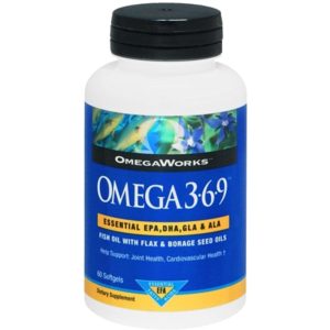 Nature's Bounty Complete Omega 3-6-9, Heart Health Support, Mercury-Free, 60 Softgels