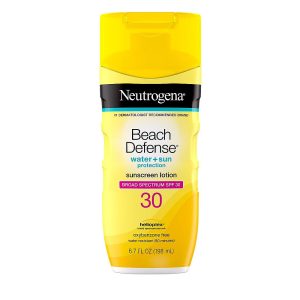 Neutrogena Beach Defense Water + Sun Protection Sunscreen Lotion SPF 30 6.7 Fl Oz