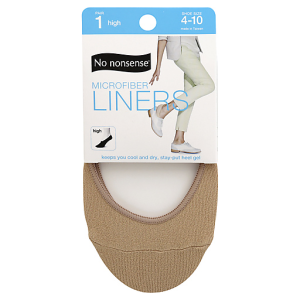 No nonsense Microfiber High Nude 4-10 Liners