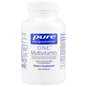 Pure Encapsulations O.N.E. Multivitamin, Once-Daily Formula, 120 Capsules