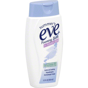 Summer's Eve Foaming Bath, For Sensitive Skin, Soothing Botanicals