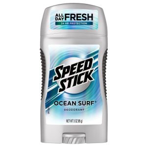 Speed Stick Clear Deodorant, Ocean Surf Scent For Men, 3 Oz