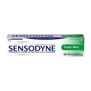 Sensodyne Toothpaste For Sensitive Teeth - Fresh Mint - 4 Oz