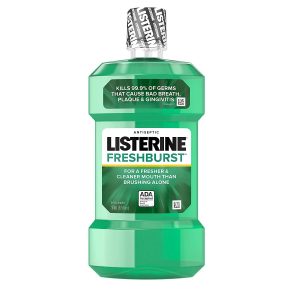 Listerine Freshburst Antiseptic Mouthwash, Oral Care for Bad Breath & Plaque - 8.5 fl oz