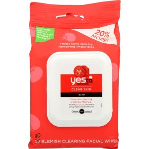 Yes To Tomatoes Clear Skin Acne Blemish Clearing Facial Wipes