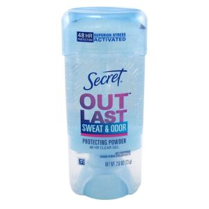 Secret Outlast Antiperspirant Deodorant Clear Gel Protecting Powder