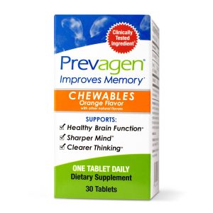 Prevagen Improves Memory - Orange Flavor (Chewable Tablets)