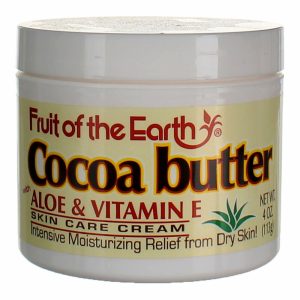 Fruit of the Earth Cocoa Butter Skin Care Cream 4 Oz