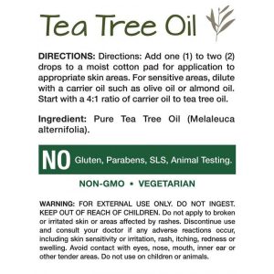 Nature's Truth Tea Tree Oil, Australian, Pure, Purifying 2 Fl Oz