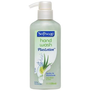 Softsoap Hand Wash Plus Lotion Aloe Water & Lime
