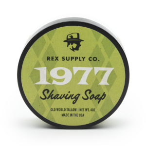 Rex Supply Co. 1977 Old World Tallow Shaving Soap 4 Oz