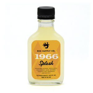 Rex Supply Co. 1966 Old World After Shave Splash 4 Oz