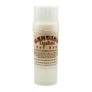 Ogallala Bay Rum & Sandalwood Shaving Stick 2.5 Oz