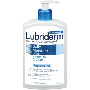 Lubriderm Daily Moisture Hydrating Fragrance-Free Body Lotion - 16 fl oz Pump