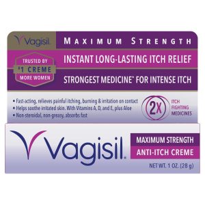 Vagisil Anti-Itch Creme, Maximum Strength, 1 Ounce