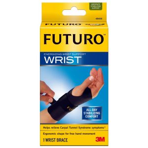 FUTURO Energizing Wrist Support, Left Hand, Large/X-Large, Moderate Stabilizing Support