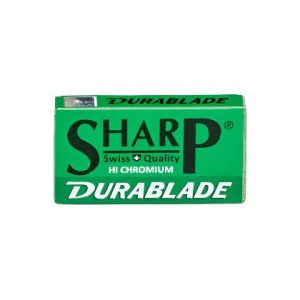 Sharp Durablade Hi Chromium Double Edge Razor Blades - 10 Pack