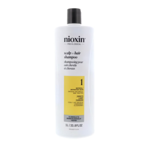 Nioxin System 1 Natural Hair Light Thinning Cleanser Shampoo 33.8oz