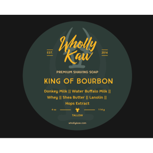 Wholly Kaw King of Bourbon Shaving Collection