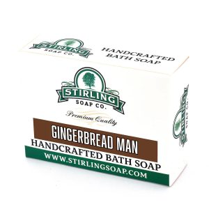 Stirling Soap Co. Gingerbread Man Bath Soap 5.5 Oz